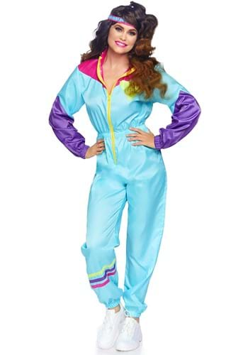 Click Here to buy Awesome 80s Ski Suit Womens Costume from HalloweenCostumes, CDN Funds & Shipping