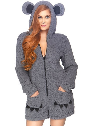 Click Here to buy Cuddle Koala Womens Costume Fuzzy from HalloweenCostumes, CDN Funds & Shipping