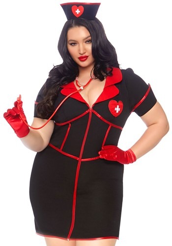 Bedside Babe Adults Plus Size Costume