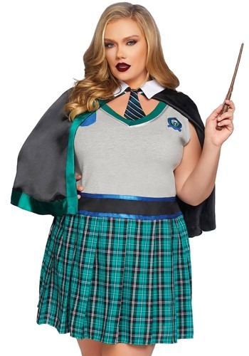 Click Here to buy Sinister Spellcaster Womens Plus Size Costume from HalloweenCostumes, CDN Funds & Shipping