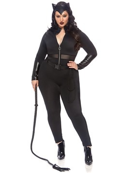 Womens Plus Sultry Supervillian Costume