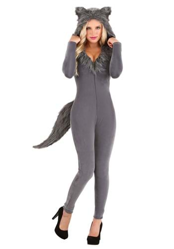 Click Here to buy Womens Grey Wolf Costume | Animal Costume from HalloweenCostumes, CDN Funds & Shipping