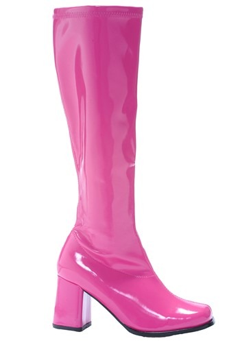 Click Here to buy Fuchsia Gogo Boots for Women from HalloweenCostumes, CDN Funds & Shipping