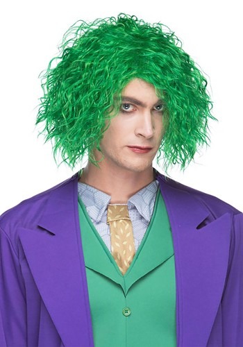 Evil Maniac Green Wig