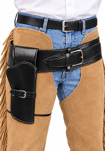 Adult Western Costume Holster Belt Accessory UPD