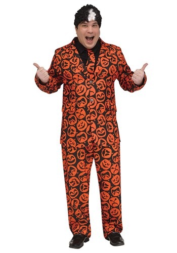 Click Here to buy Saturday Night Live Plus Size Adult David S. Pumpkins Costume from HalloweenCostumes, CDN Funds & Shipping