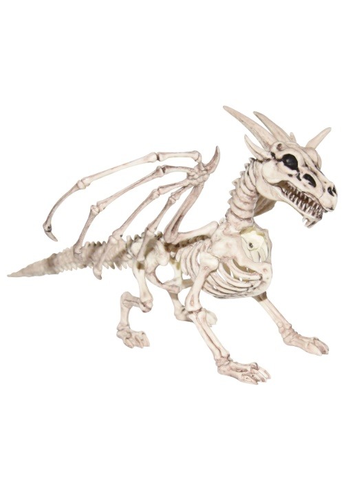 9" Skeleton Dragon Prop