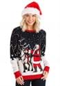 Adult Santa & Reindeer Ugly Christmas Sweater Alt 5