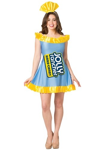 Click Here to buy Jolly Rancher Womens Blue Raspberry Jolly Rancher Costume from HalloweenCostumes, CDN Funds & Shipping