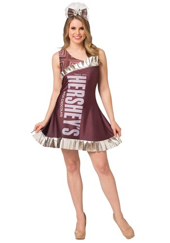 Click Here to buy Womens Hersheys Candy Bar Costume from HalloweenCostumes, CDN Funds & Shipping