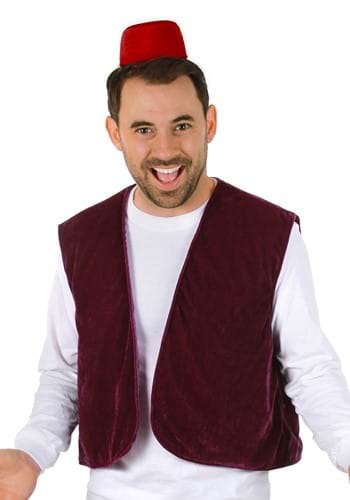 Click Here to buy Disney Aladdin Fez and Vest Costume Kit from HalloweenCostumes, CDN Funds & Shipping