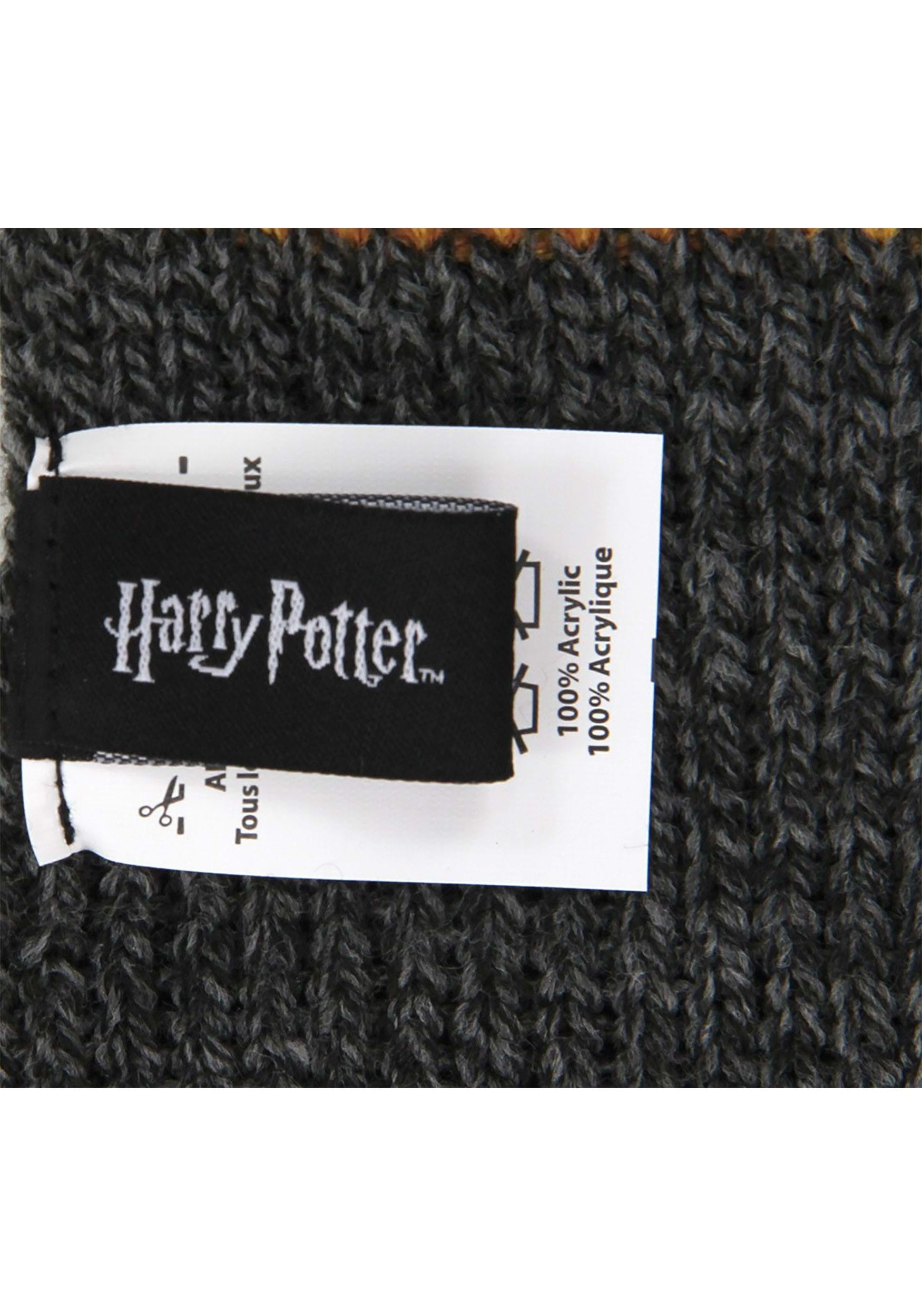 Harry Potter Vintage Hogwarts Hufflepuff Scarf Accessory