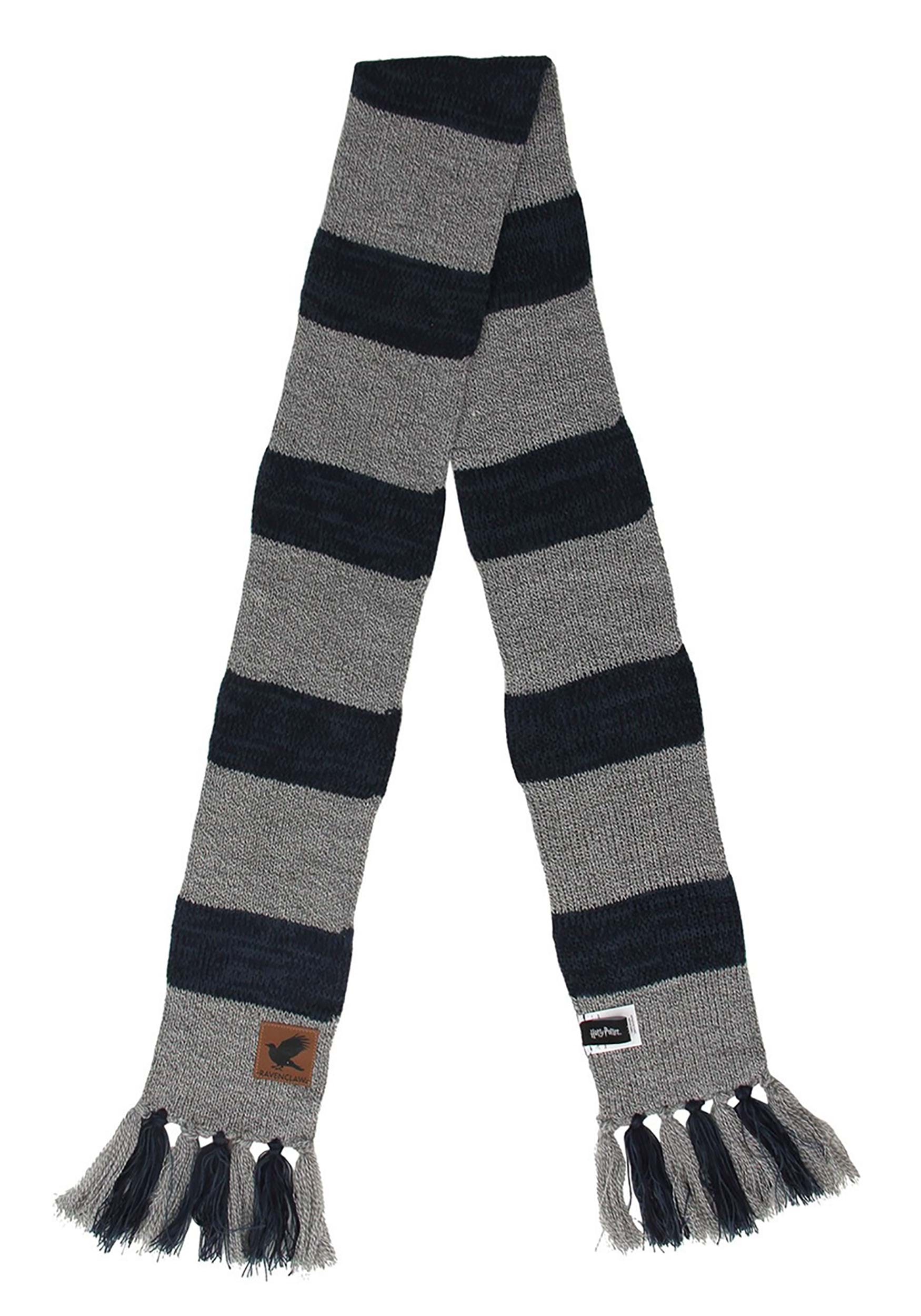 Striped Harry Potter Vintage Hogwarts Ravenclaw Scarf | Harry Potter Accessories