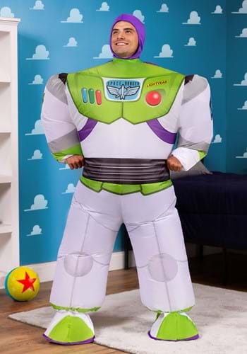 Click Here to buy Toy Story Buzz Lightyear Inflatable Costume for Adults from HalloweenCostumes, CDN Funds & Shipping
