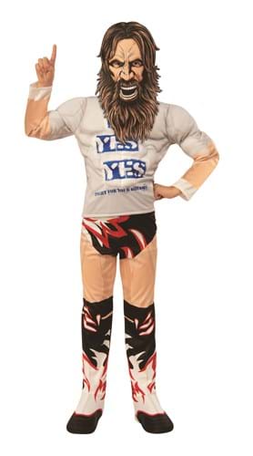 Click Here to buy WWE Daniel Bryan Kids Deluxe Costume | WWE Costumes from HalloweenCostumes, CDN Funds & Shipping