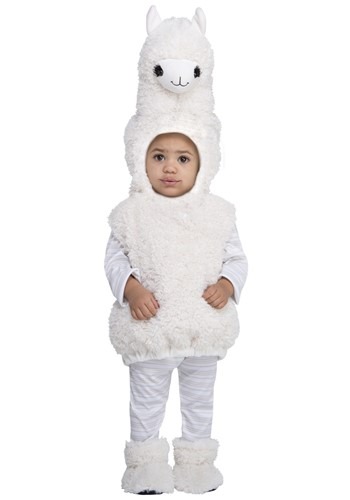Click Here to buy Lovable Llama Toddler Costume from HalloweenCostumes, CDN Funds & Shipping