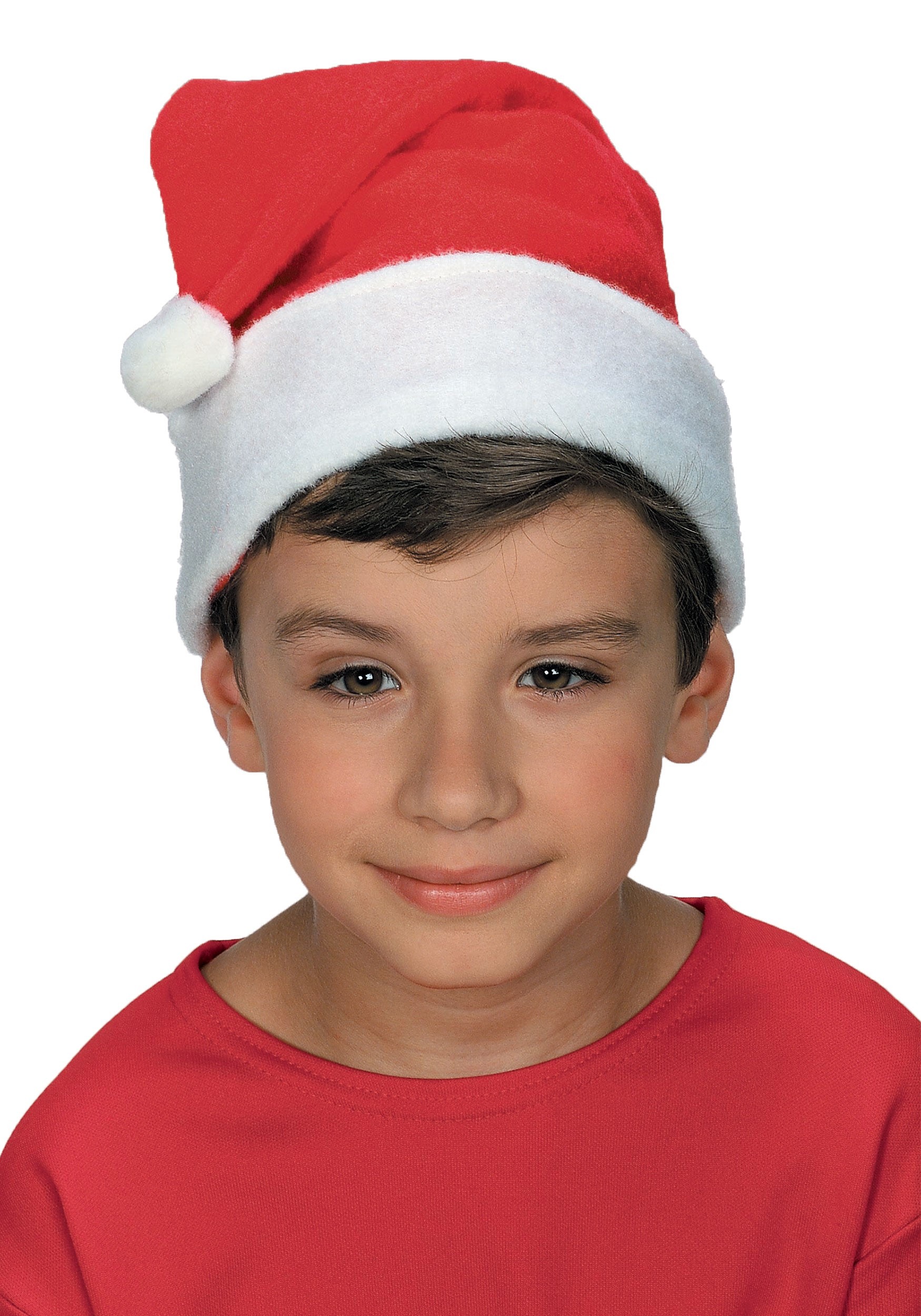 Economy Santa Father Christma Fancy Dress Hat & Beard Kit Panto Adult Kids Ho Ho 