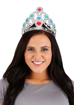 Silver Jeweled Queen's Tiara