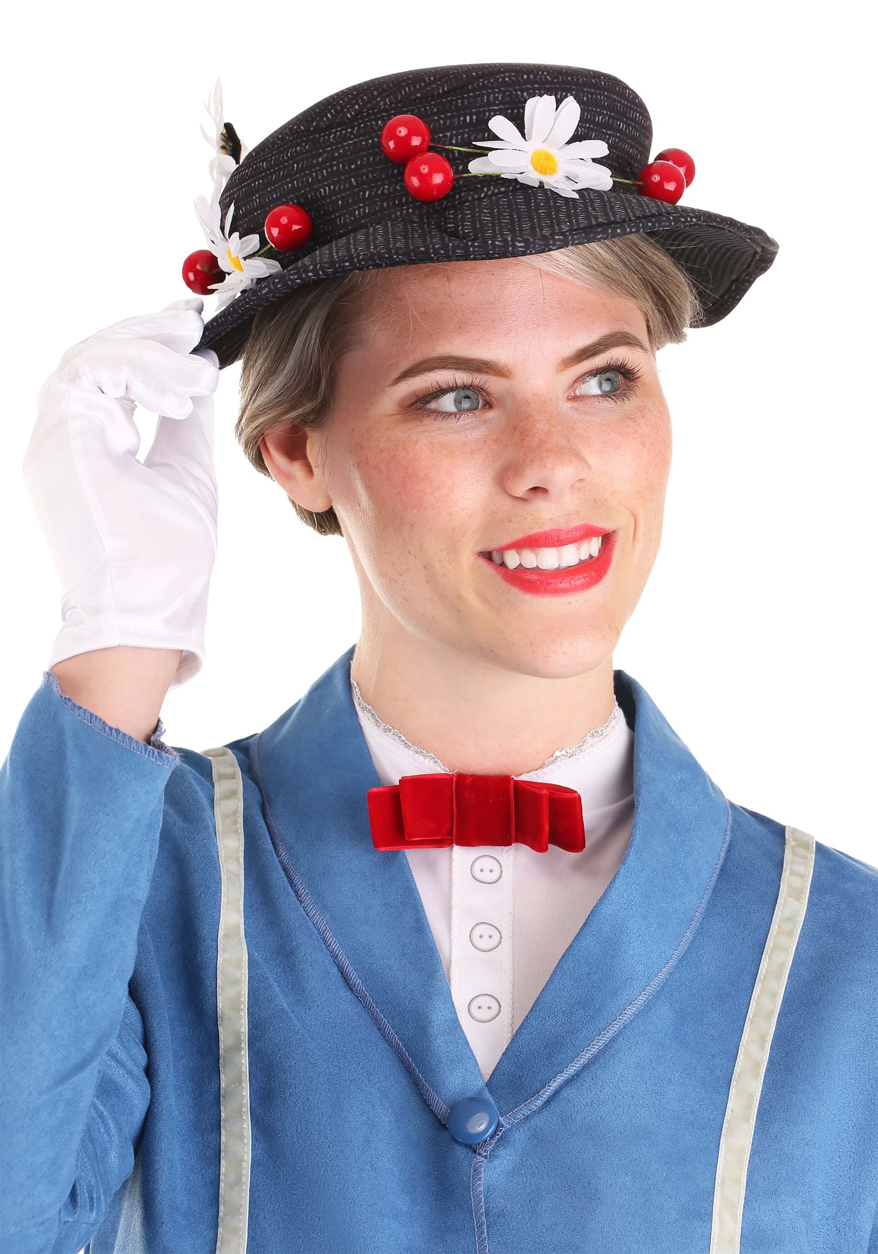 Mary Poppins Women's Blue Coat Costume