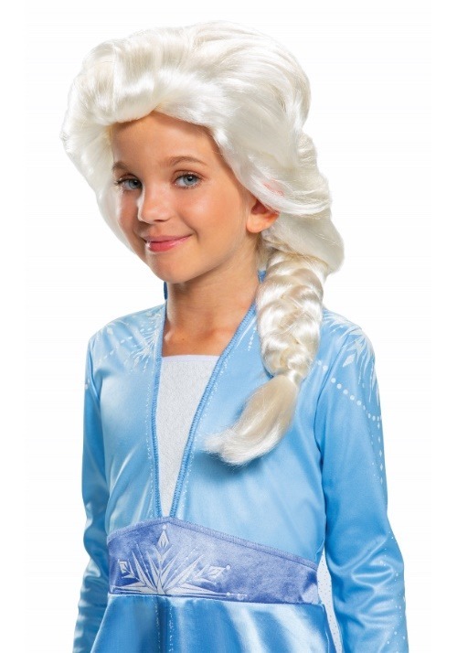 Girls Frozen 2 Elsa Wig update1
