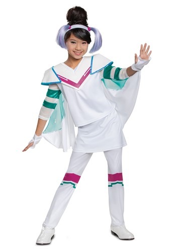 Click Here to buy Lego Movie 2 Girls Sweet Mayhem Deluxe Costume Kids from HalloweenCostumes, CDN Funds & Shipping