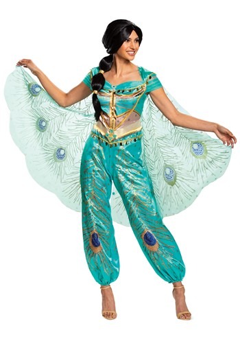 Click Here to buy Disney Aladdin Live Action Jasmine Womens Costume from HalloweenCostumes, CDN Funds & Shipping