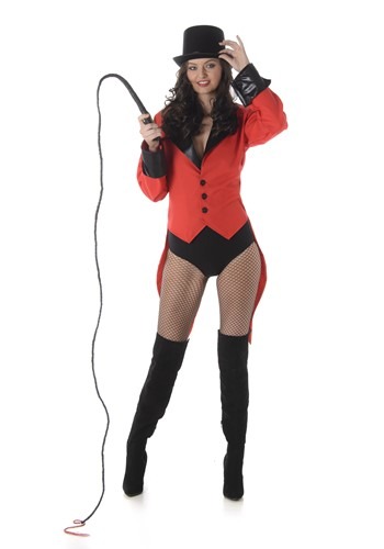 Click Here to buy Womens Red Ringmaster Sexy Costume with Accesories from HalloweenCostumes, CDN Funds & Shipping