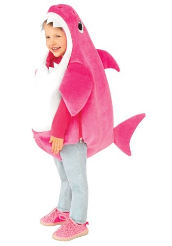Click Here to buy Toddler Baby Shark Mommy Shark Costume with Sound from HalloweenCostumes, CDN Funds & Shipping