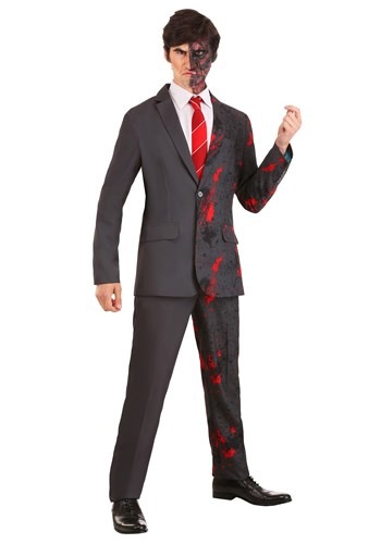 Click Here to buy Harvey Dent Two Face Suit for Men from HalloweenCostumes, CDN Funds & Shipping