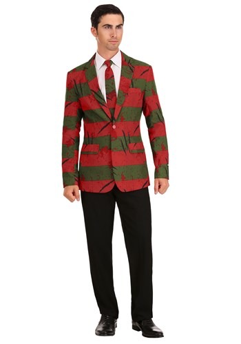 Click Here to buy Freddy Krueger Suit Coat for Men | Halloween Suit Coats from HalloweenCostumes, CDN Funds & Shipping