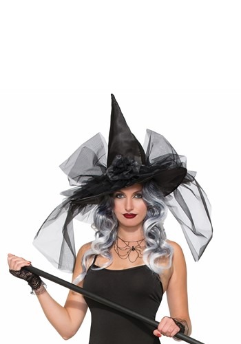 Click Here to buy Deluxe Witch Hat with Bows from HalloweenCostumes, CDN Funds & Shipping