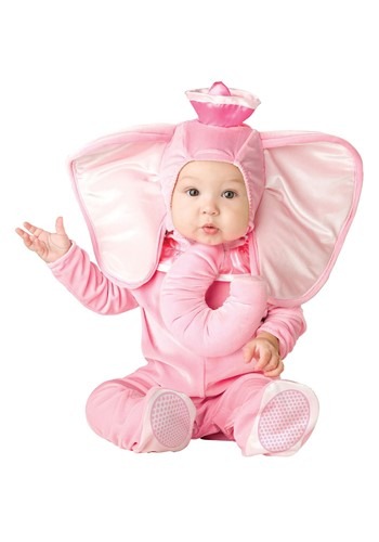 Click Here to buy Pink Elephant Baby Costume from HalloweenCostumes, CDN Funds & Shipping