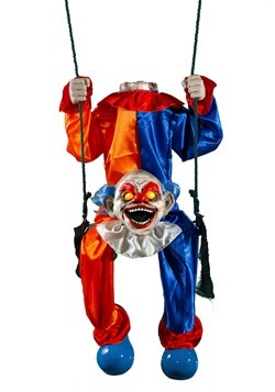 Animated Headless Clown on Swing