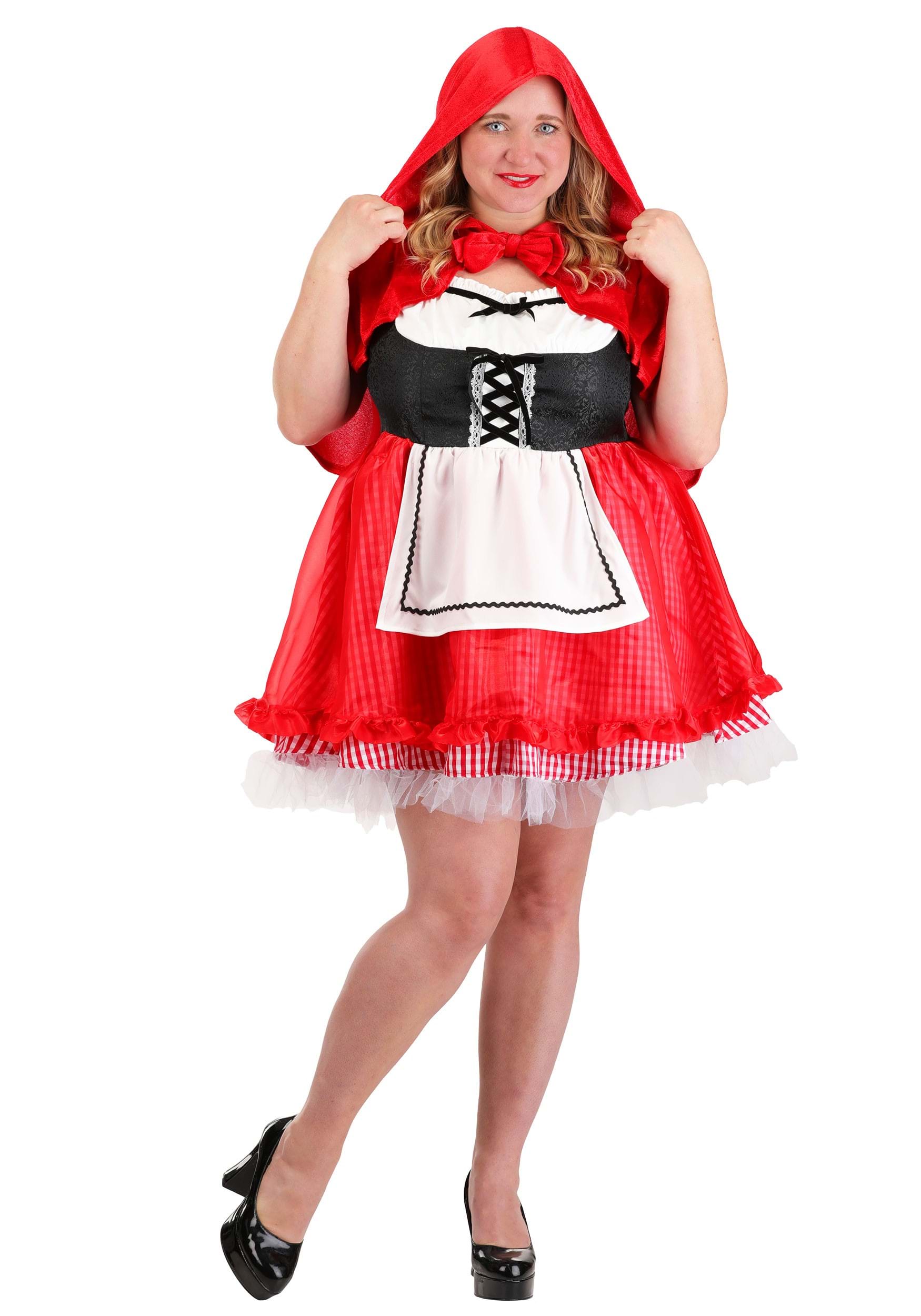 Plus Size Women's Sexy Little Riding Hood Costume | Storybook Costumes