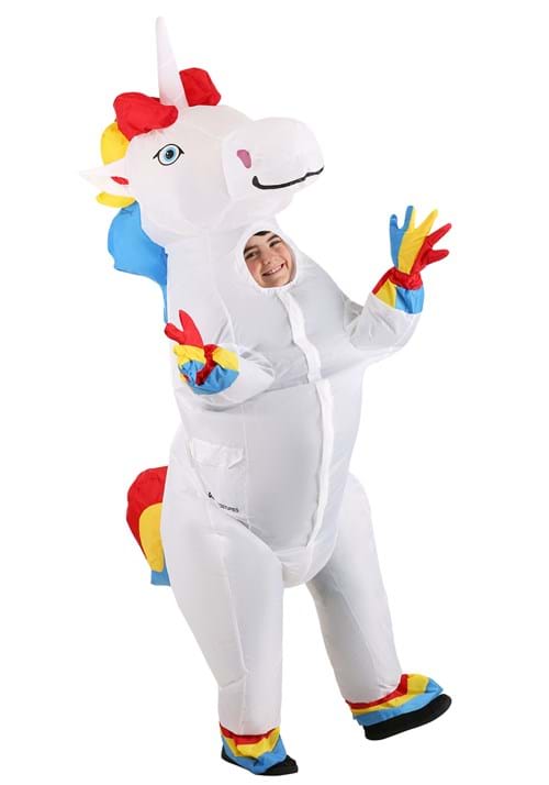 Child Inflatable Prancing Unicorn Costume