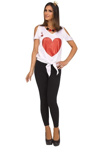 Click Here to buy Deck of Cards Heart Kit for Women from HalloweenCostumes, CDN Funds & Shipping