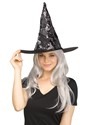 Flip Sequin Witch Hat Silver