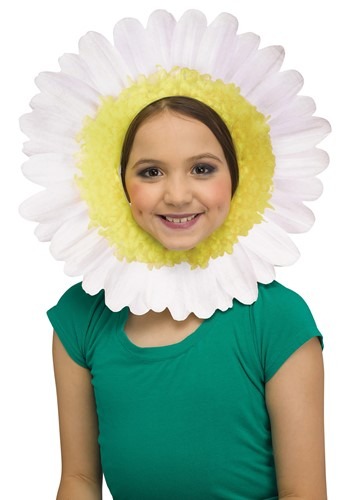 Kids White Daisy Headpiece