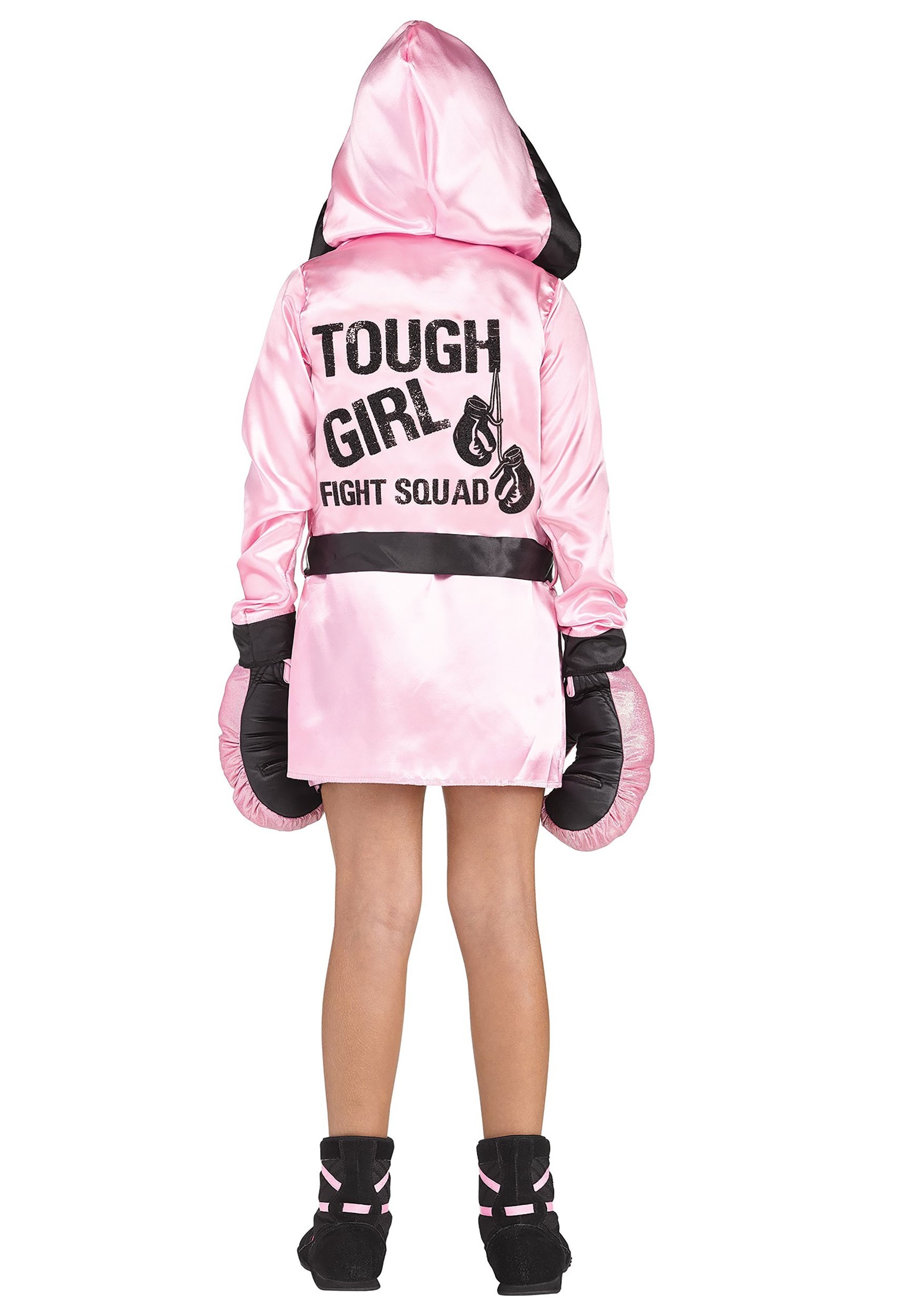 Tough Boxer Girl's Costume
 Homemade Female Boxer Costume