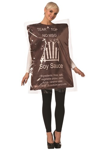 Womens Soy Sauce Packet Costume