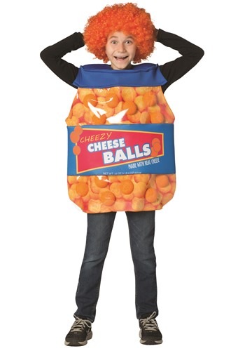 Click Here to buy Kids Funny Cheese Balls Costume from HalloweenCostumes, CDN Funds & Shipping