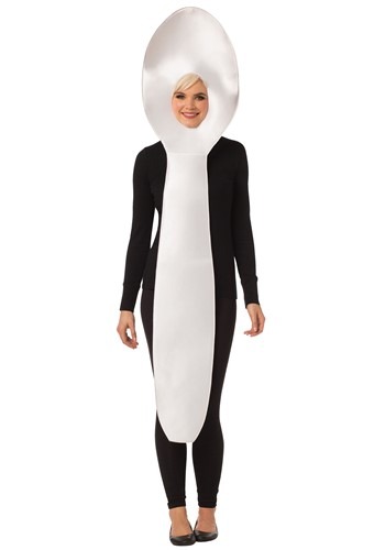 Click Here to buy Plastic Spoon Costume for Adults from HalloweenCostumes, CDN Funds & Shipping