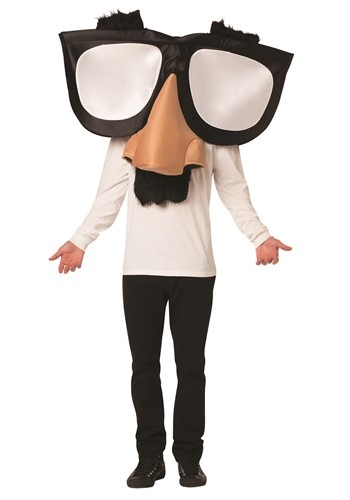 Click Here to buy Adult Funny Big Nose Glasses Costume from HalloweenCostumes, CDN Funds & Shipping
