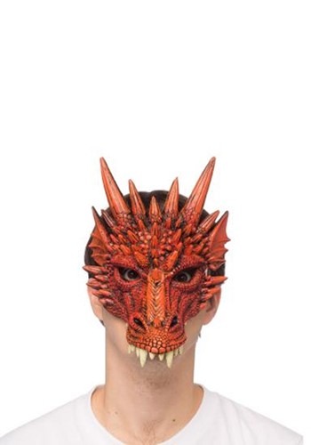 Click Here to buy Red Dragon Half Mask from HalloweenCostumes, CDN Funds & Shipping