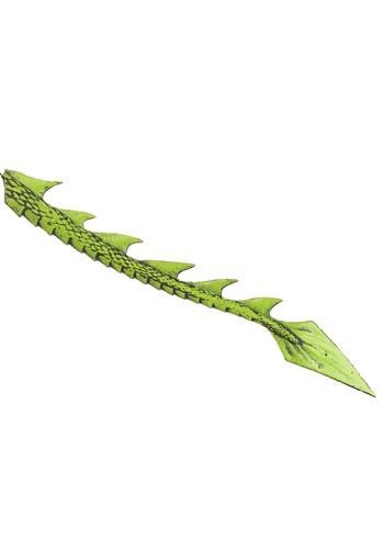 Green Scaly Dragon Tail