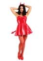 Women's Red Hot Devil Costume Alt 2