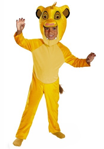 Click Here to buy Disney Lion King Toddler Simba Classic Costume from HalloweenCostumes, CDN Funds & Shipping