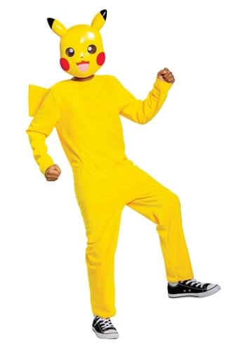 Click Here to buy Nintendo Pokemon Kids Pikachu Classic Costume from HalloweenCostumes, CDN Funds & Shipping