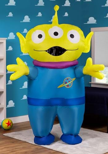 Click Here to buy Adult Toy Story Alien Inflatable Costume from HalloweenCostumes, CDN Funds & Shipping