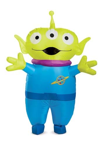 Click Here to buy Disney Adult Toy Story Alien Inflatable Costume from HalloweenCostumes, CDN Funds & Shipping